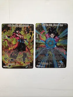 Lot of 4 NM 2021 Spec Anniversary Set Foil card Dragon Ball Super card game ccg - Image 4