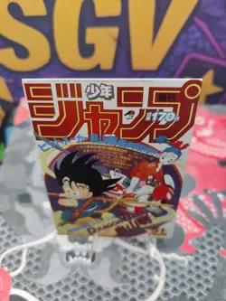 Dragon Ball Custom-Made Holo Foil Card Manga Japanese Magazine ACG CCG - Image 2