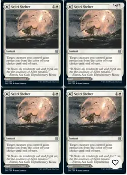 4x Sejiri Shelter & Sejiri Glacier | Zendikar Rising | ZNR MTG Magic NM/M - Image 1