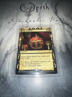 MTG Sign in Blood Full Art Strixhaven Mystical Archives STA NM/M Magic - Image 1