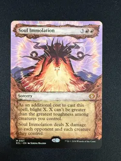 Soul Immolation (SHOWCASE) - Lorwyn Eclipsed (MTG) NM - Image 1