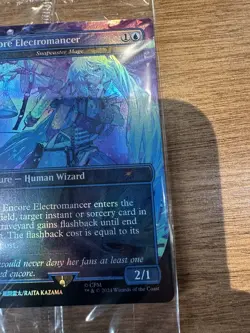 MtG Encore Electromancer (Snapcaster Mage) Foil Secret Lair - Sealed - Image 4