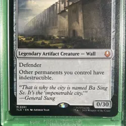 The Walls of Ba Sing Se - Magic: The Gathering TLA #0261 (2025) - Image 3