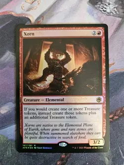 MTG Xorn Adventures in the Forgotten Realms 167/281 Foil Rare - Image 1