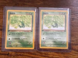 Pokemon TCG Oddish (Team Rocket) 63/82 1st Edition Vintage LP - Image 5