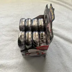Pokemon Mini Tins Case Black Bolt & White Flare (8 TIN SET ) Display Box NEW - Image 4