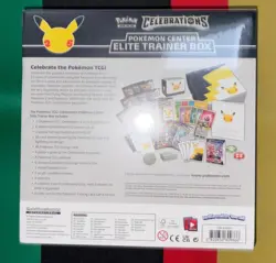 Pokemon TCG: Celebrations Pokemon Center Elite Trainer Box New Factory Sealed - Image 2