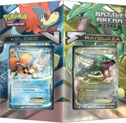 Pokemon Battle Arena Deck - RAYQUAZA EX vs KELDEO EX (BRAND NEW FACTORY SEALED) 820650821684 - Image 1