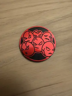 Pokemon TCG Collect 151 Exeggcute Red Coin - Image 1