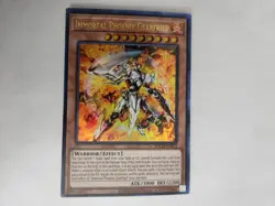 YU-GI-OH! TCG Immortal Phoenix Gearfried TOCH-EN012 Collector's Rare - Image 1