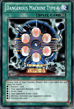 Dangerous Machine Type-6 - 1st Edition LCJW-EN072 - NM - YuGiOh - Image 1