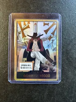 DON!! Card Gold Frame Mihawk OP14 ONE PIECE Japanese - Image 1