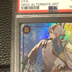 ONE PIECE Card Game PSA 10 Uta OP02-120 Paramount War Secret Alt Art Japan F/S - Image 3