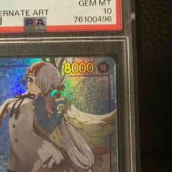 ONE PIECE Card Game PSA 10 Uta OP02-120 Paramount War Secret Alt Art Japan F/S - Image 4
