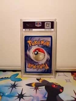 1999 Pokemon TCG Gyarados Base Set Holo Rare 6/102 Unlimited Vintage PSA 9 Mint - Image 2
