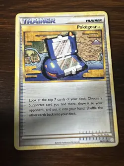 Pokegear 3.0 96/123 Heartgold Soulsilver Pokemon TCG LP - Image 1