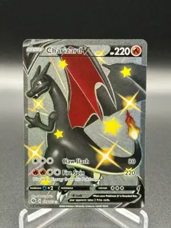Pokemon TCG Charizard V 079/073 Champions Path Shiny Secret Rare Near Mint Fast - Image 1