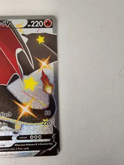 Pokemon Shiny Charizard V 079/073 Champions Path Secret Rare Full Art NM - Image 5