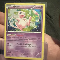 Pokemon TCG Mew BW98 Black White Black Star Promo Card Holo Rare - Image 1