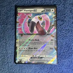 Flamigo ex 160/191 Surging Sparks Double Rare Pokemon Card - Image 1