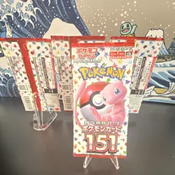 Pokemon 151 SV2A Japanese Booster Pack Lot of 4 Sealed Pokemon TCG Cards - Image 2