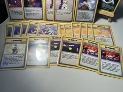 Pokemon WOTC Trainer Bundle + 1st Edition Darkness Energy LP+ All Vintage Cards - Image 3