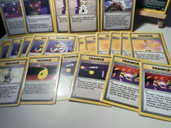 Pokemon WOTC Trainer Bundle + 1st Edition Darkness Energy LP+ All Vintage Cards - Image 5