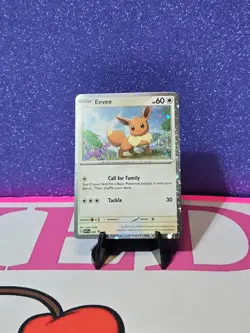 Pokemon TCG Eevee 043 Sv: Scarlet & Violet Promo Cards Holo - Image 1