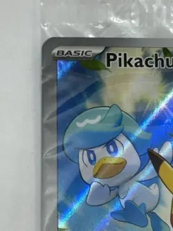 Pikachu #27 Sealed Promo Card Pokemon TCG Black Star Promo Paldea Evolved Promo - Image 2