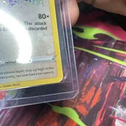 Pokemon TCG Vivid Voltage Rayquaza Holo Card 138/185 Amazing Rare Corner Dinged - Image 3