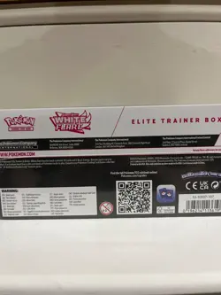 Pokemon Scarlet and Violet White Flare Elite Trainer Box ETB NEW Sealed - Image 5