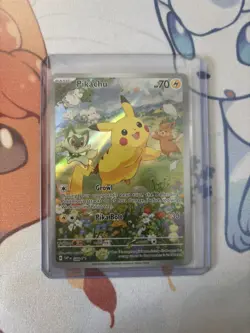 Pikachu SVP 088 Scarlet & Violet Pokemon English Black Star Promo 2024 - Image 1