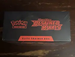 POKEMON SCARLET & VIOLET DESTINED RIVALS ELITE TRAINER BOX ETB FACTORY SEALED! - Image 2