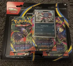 Pokemon TCG: Phantasmal Flames Blister Pack (3 Boosters + Promo) - Sealed - Image 1