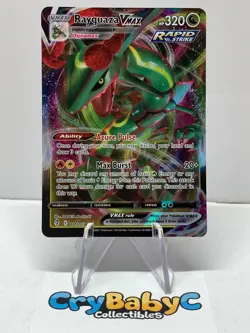 Pokemon Rayquaza VMAX 111/203 Evolving Skies Sword & Shield ULTRA RARE - Image 1