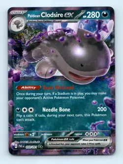 2023 Scarlet & Violet Series - Paldea Evolved Paldean Clodsire ex Double Rare - Image 1