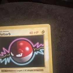 Pokemon TCG Voltorb Base Set (Shadowless) 67/102 Regular 1999 40 HP Common Basic - Image 4