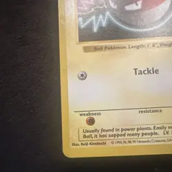 Pokemon TCG Voltorb Base Set (Shadowless) 67/102 Regular 1999 40 HP Common Basic - Image 5