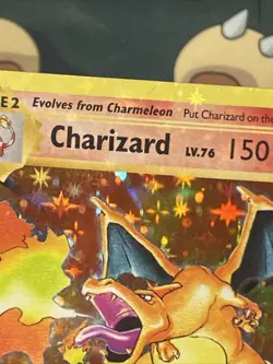 Pokemon TCG Charizard 11/108 Evolutions (2016) Holo Rare Heavy Holo Bleed Error - Image 5