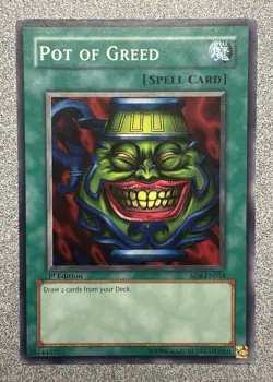 Pot of Greed SD4-EN018 Structure Deck: Fury from the Deep 1st Edition VLP - Image 1