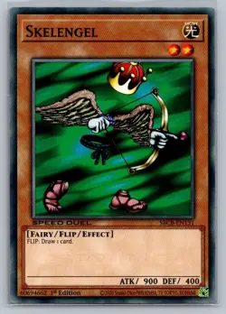 2020 Yu-Gi-OH! 1st Edition Skelengel SBCB-EN131 - Image 1
