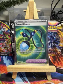 Pokemon TCG Sacred Charm Trainer Card 122/094 Ultra Rare Phantasmal Flames NM - Image 1