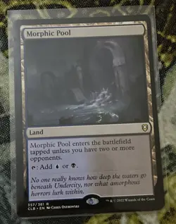 Morphic Pool NM Commander Legends: Battle for Baldur's Gate Regular Unplayed - Image 1