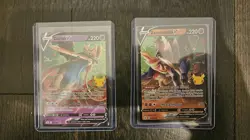 Pokemon Celebrations Zacian and Zamazenta v 25th Anniversary Trading Cards - Image 1
