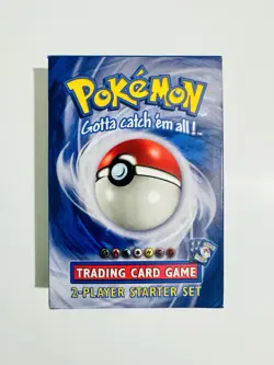 Pokemon Base Set Starter Theme Deck 2-Player Card Game Error Crimp Machamp - Image 1