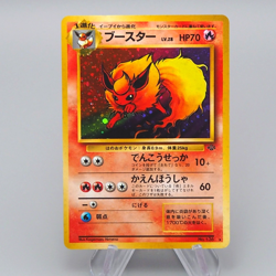 Pokemon Card Flareon Lv.28 No.136 Old Back Nintendo EX Japanese q637 - Image 1