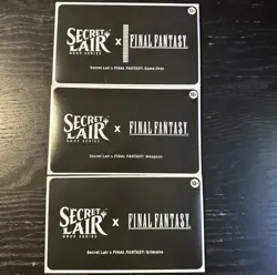 Magic the Gathering MTG Secret Lair x FINAL FANTASY Complete (ENG) NON-FOIL SET - Image 1