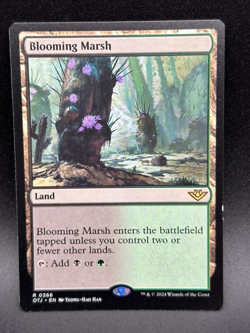 MTG Blooming Marsh R Outlaws of Thunder Junction #266 - Image 1