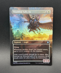 MTG Youthful Valkyrie U Foundations #303 FOIL - Image 1