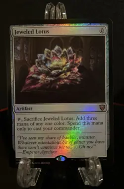 Jeweled Lotus MTG Foil Commander Legends CMR Magic The Gathering NM Mint - Image 1